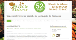 Desktop Screenshot of maparcelledebonheur.com